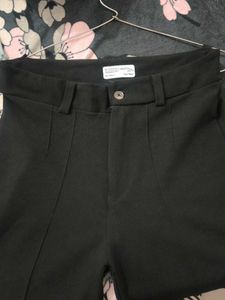 Black Wide Leg Trousers