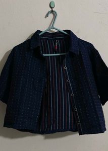 Stylish Navy Blue Shirt