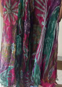 Floral  Print Off ShoulderDress