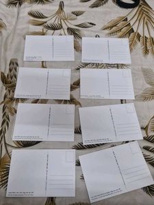 Antique Coin postcard 8 pcs lot