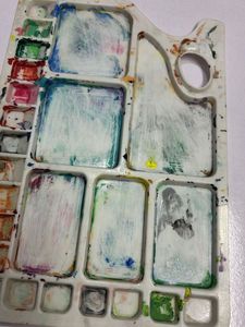 Watercolour, Poster And Acrylic Painting Pallet