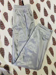 Silver Athletic Track Pants