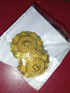 Gold Statement Earrings