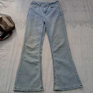 Blue Bootcut Jeans
