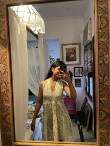 Floral Halter Dress