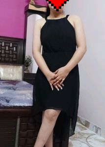 Chic Black Halter Dress