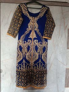 Heavy Full Embroidery Kurta Set
