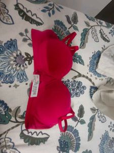 Clovia Pink Padded Tshirt Bra