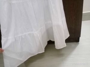 White Ethnic Skirt