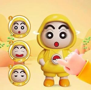 Crayon Shin-chan Face Changing Keychain