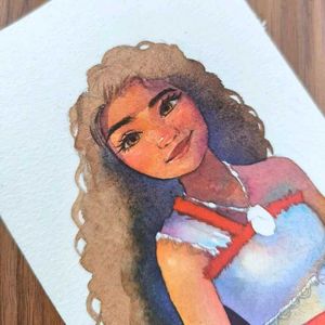 Watercolor On Paper ,Open For Customize Art