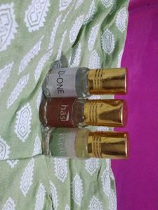 Hasi Perfume Oil pack of three full bottles