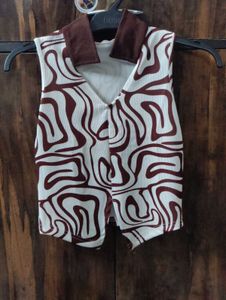 Vintage Patterned Vest