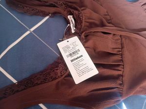 Frill Tie Dress Little Box (FREE HAIR BOW)