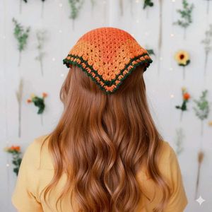 Crochet bandana (headscarf)