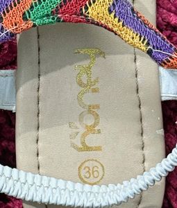 Boho Chic Colorful Sandals