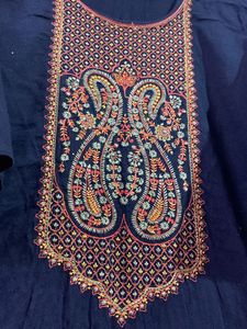 Pashmina Work Kurta Set