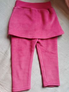 Cute Pink Skirted Leggings