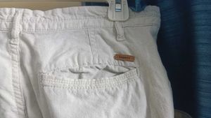 Bossini Off-white Semi-Formal Trousers