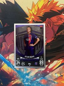 Kylian Mbappe Topps Card