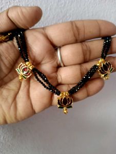 Lotus Mangalsutra Necklace