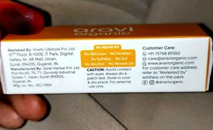 Aravi Organic Lip Balm SPF 50