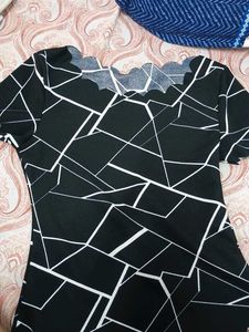 Geometric Print Top
