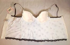 Lace Ribbon Corset Gothic Y2k Retro Vintage Top
