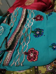 Elegant Georgette Saree