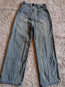 High Waisted Straight Fit Jeans