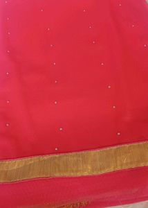 Pink Saree