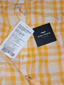 Yellow Plaid Shirt