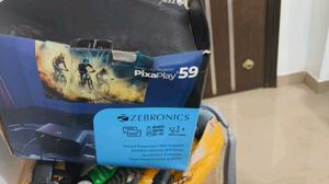 High brightness Projector Zebronics pixaplay 59