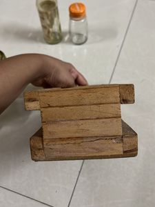Glass Jar With Tray