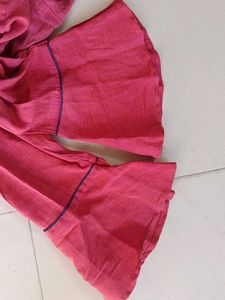 Straight Kurti With Embroidery Work
