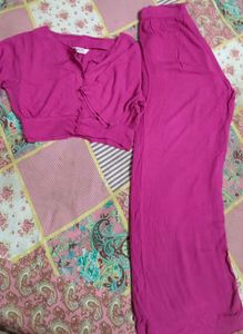 Magenta Co-ord Set