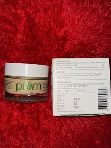 Plum Green Tea Clear Face Mask