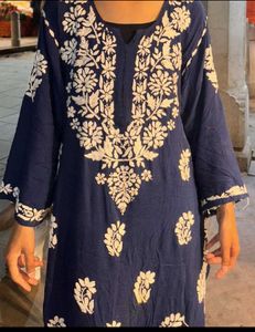 Chikankari Kurti Set