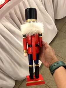 Vintage Wooden Nutcracker Figurine