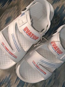 Evatop White Sandals