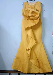Elegant Yellow Gown