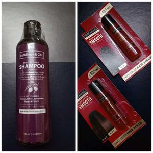 COMBO -Shampoo And Anti- Frizz Serum
