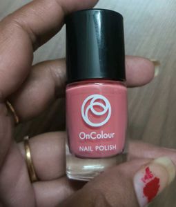 Oriflame Nail Polish Peach Pink