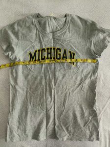Michigan Grey Tshirt