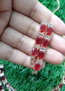 Red Stone Bracelet🔥🌟 ONLY RS 2500 🌟🔥