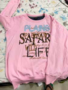 Duke Pink Safari Print Sweatshirt