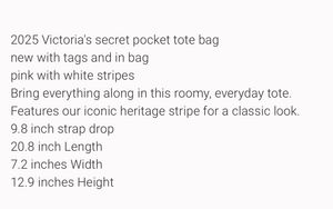 Victoria Secret Hand Bag