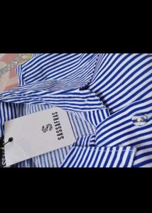 Oversized Striped Casual Shirt