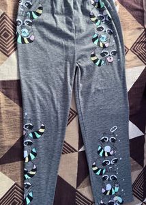 Raccoon Print Leggings