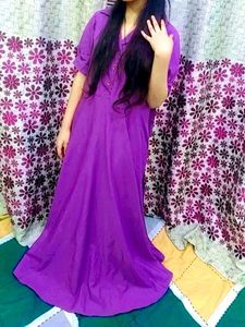 Vintage Inspired Purple Dress